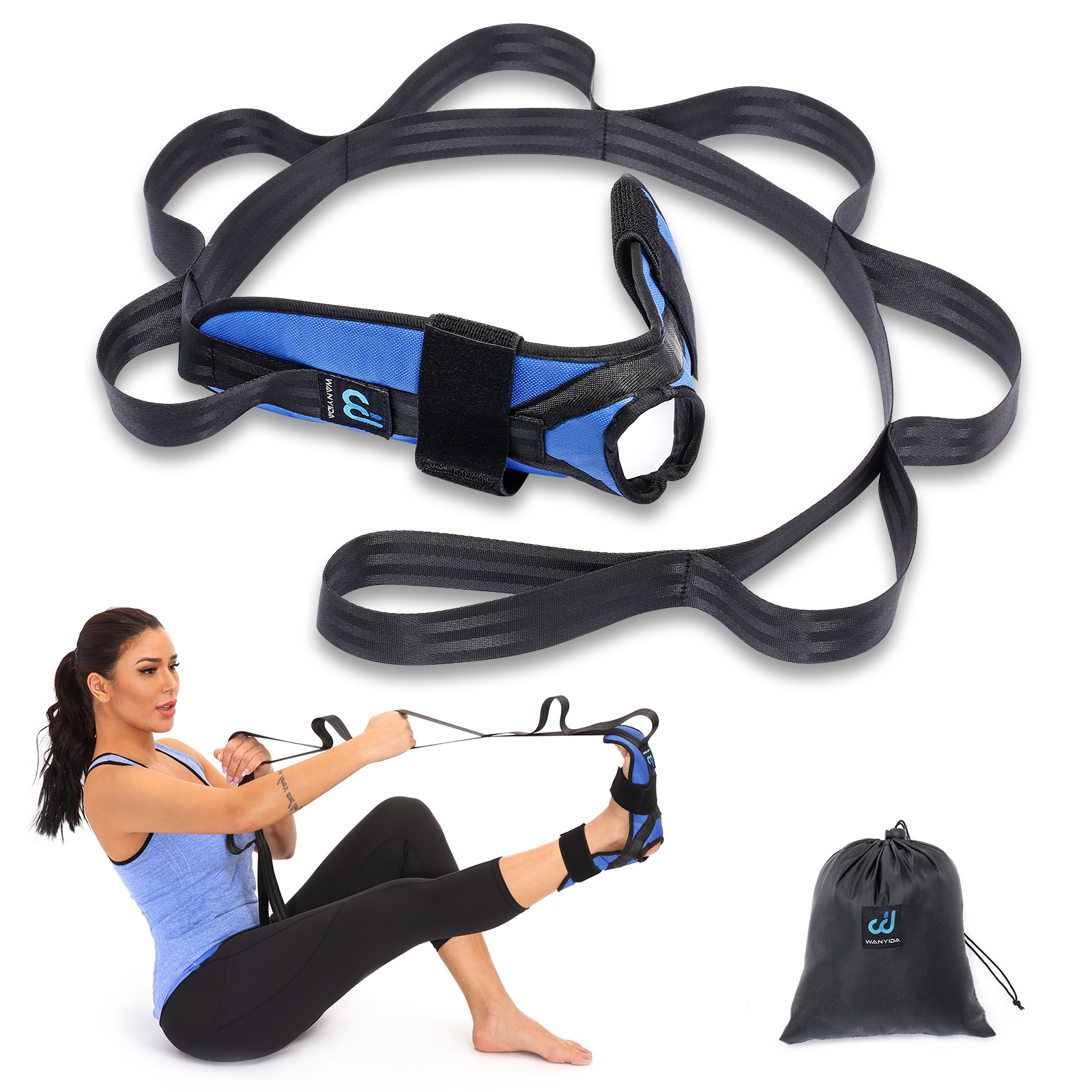  Foot Stretcher and Calf Stretcher for Plantar Fasciitis, Yoga  Stretching Strap, Leg Stretcher, Hamstring Stretcher, Stretching Strap for  Plantar Fasciitis, Drop Foot, Yoga and Pain Relief : Sports & Outdoors